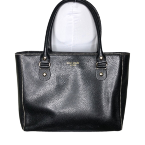 kate spade Handbags - Kate Spade New York Pebble Leather Black Handbag with Dust Cover